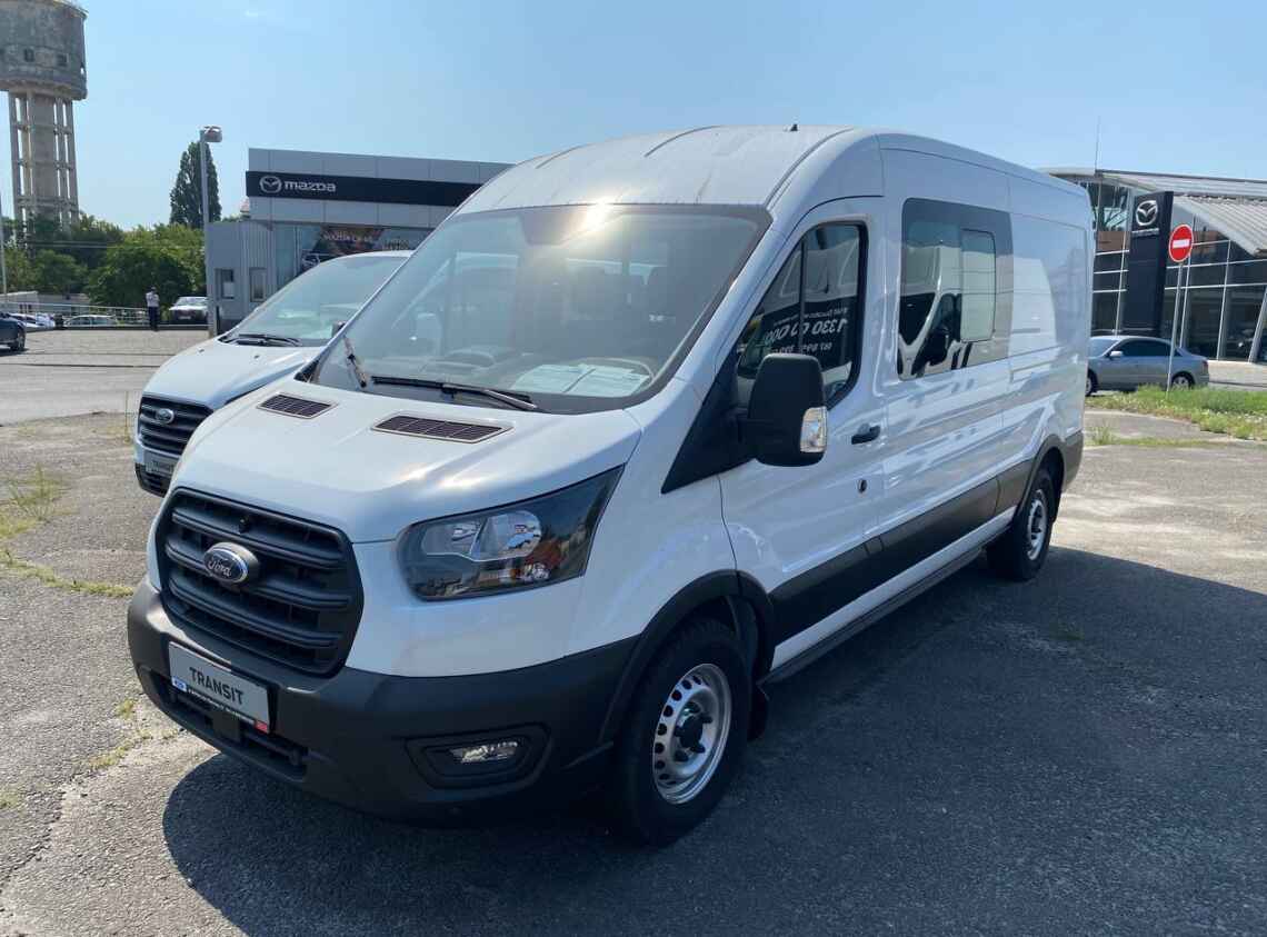 Купить Ford Transit DC 2.2 L3H2 2023 2.2 / 125л.с. / Турбодизель новый в  Днепре